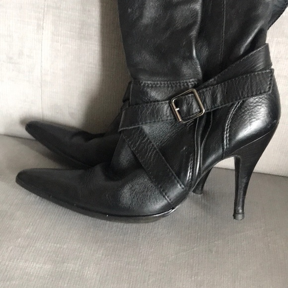 Dolce Gabbana belted slouch boot - Picture 3 of 8